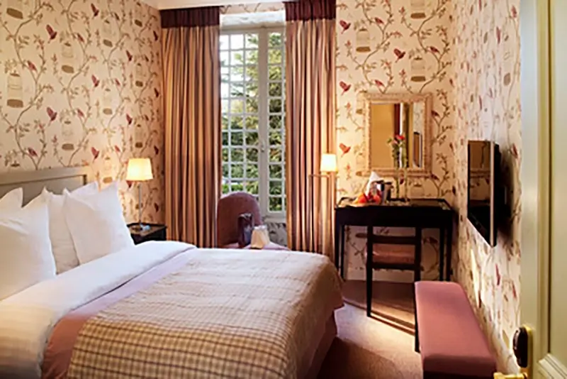 Chambre du château de Villiers-le-Mahieu